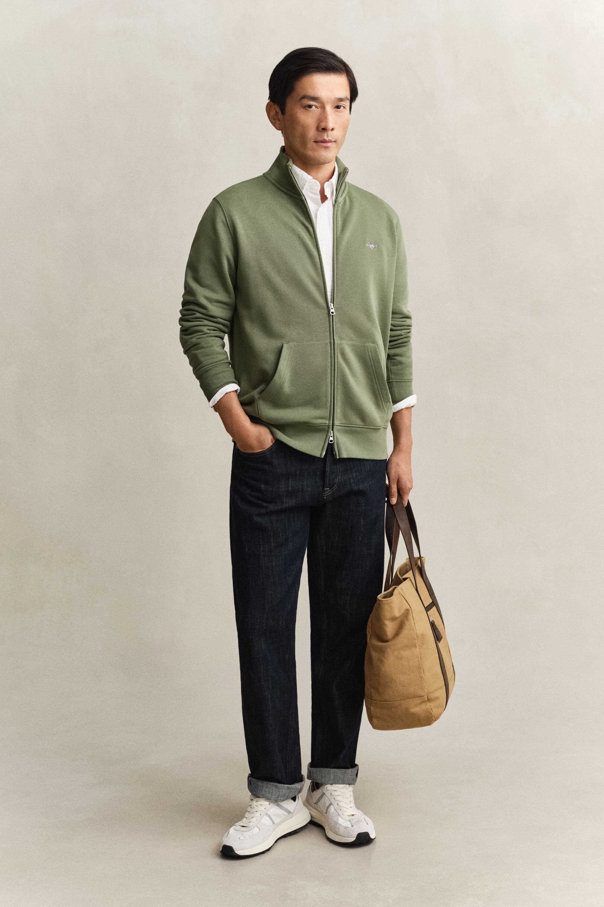 Sweat-shirt zippé Shield