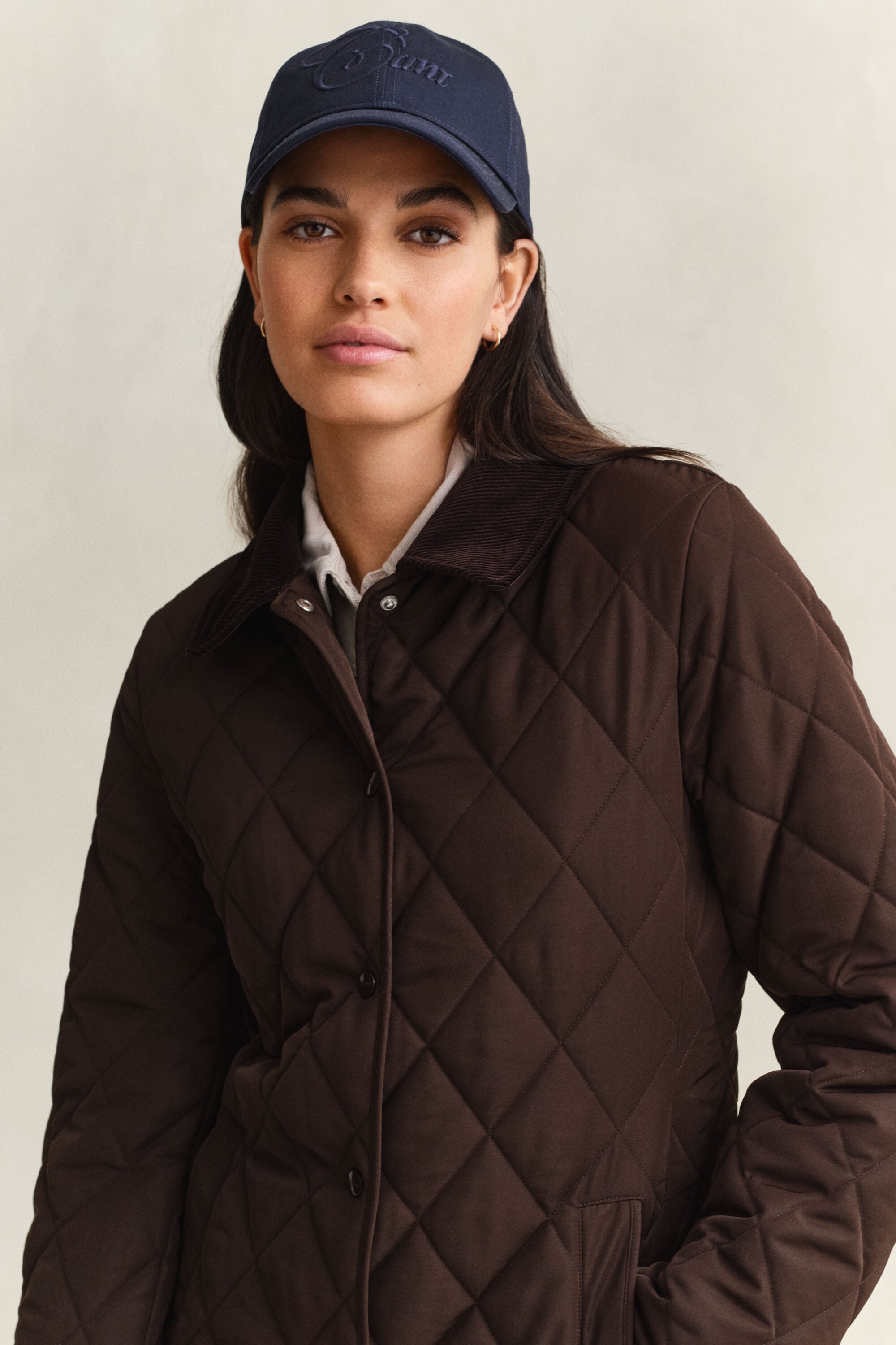 Manteau matelassé ajusté