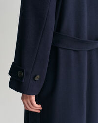Trench-coat en laine