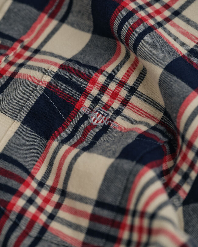 Chemise en flanelle à carreaux Teens