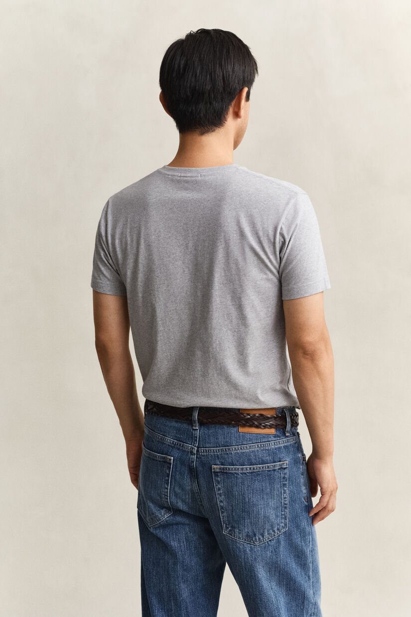 T-shirt col V coupe slim Shield