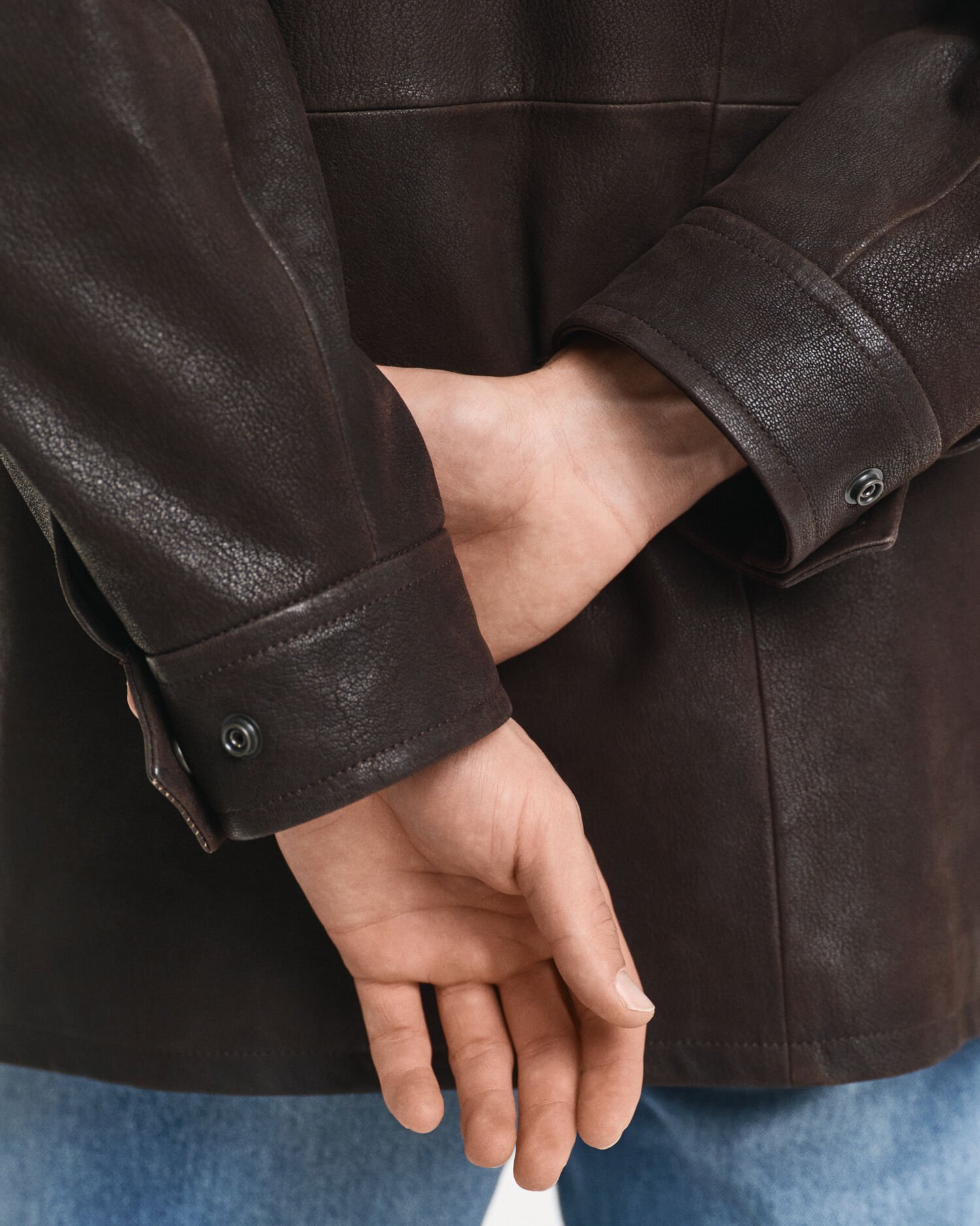 Veste en nubuck Decker