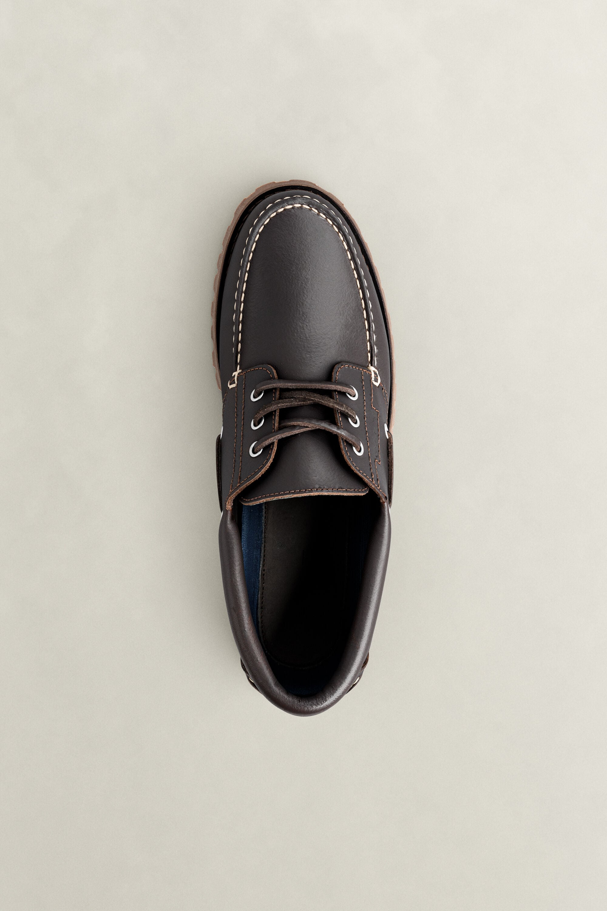 Chaussures bateau en cuir Tratton