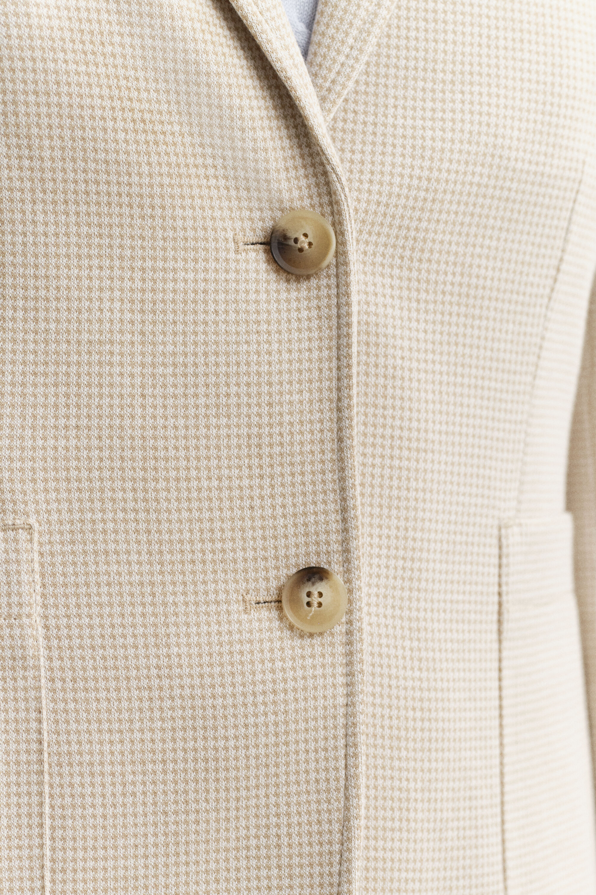 Veste blazer en piqué