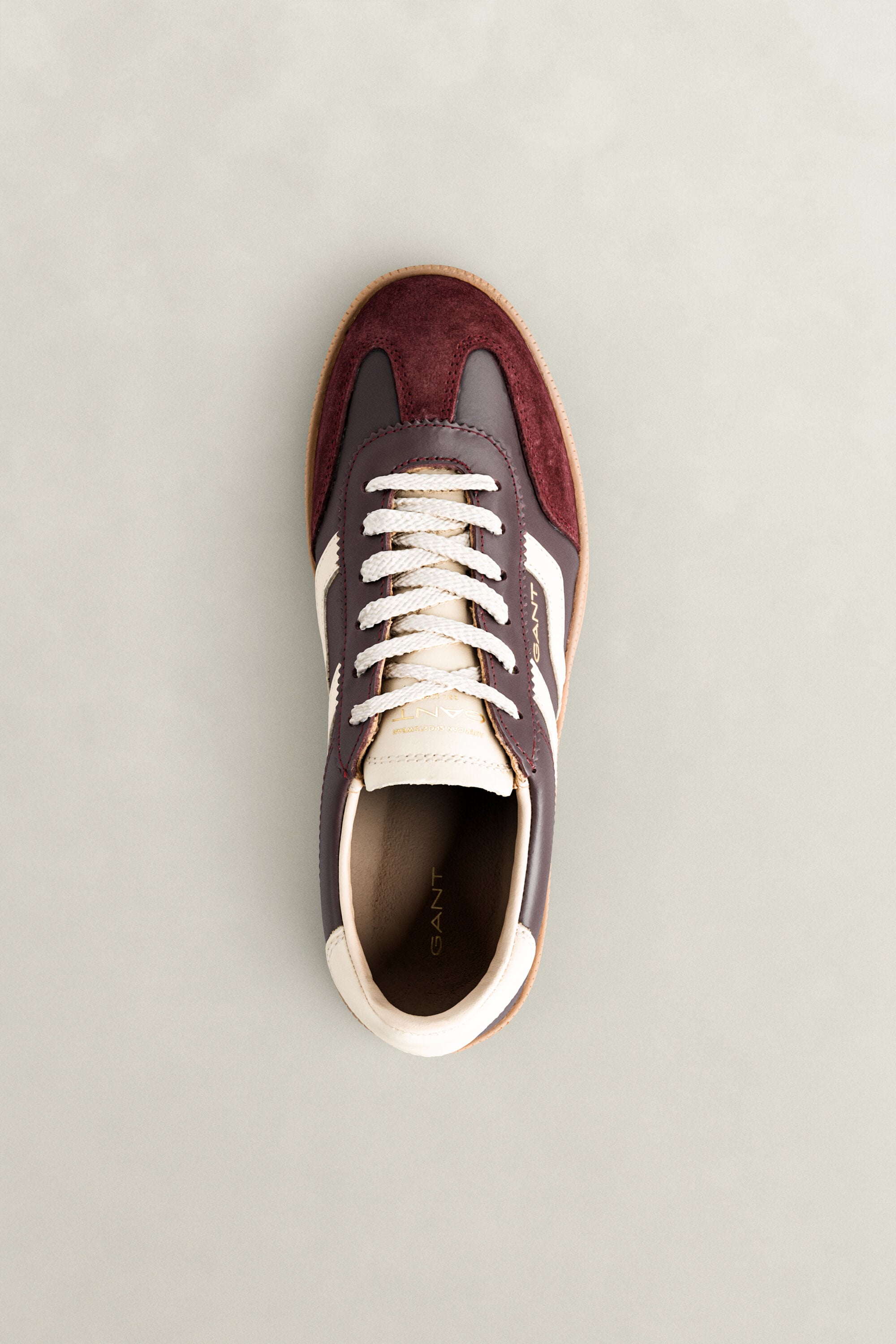 Baskets en daim et cuir Cuzima