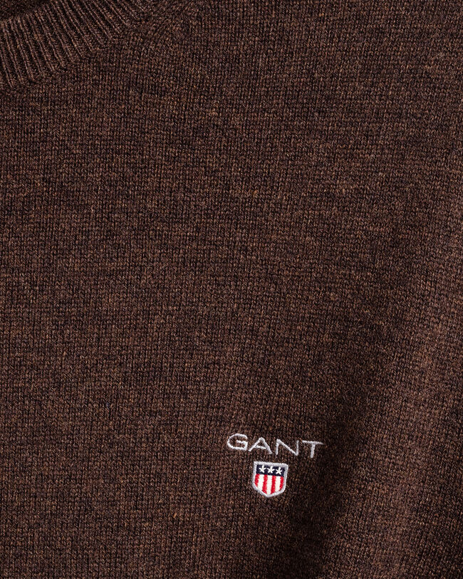 Pull ras du cou en laine d'agneau ultrafine