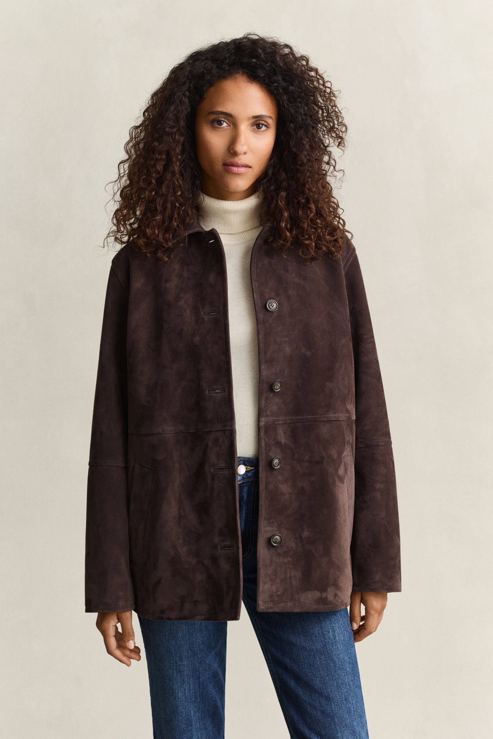 Veste en daim