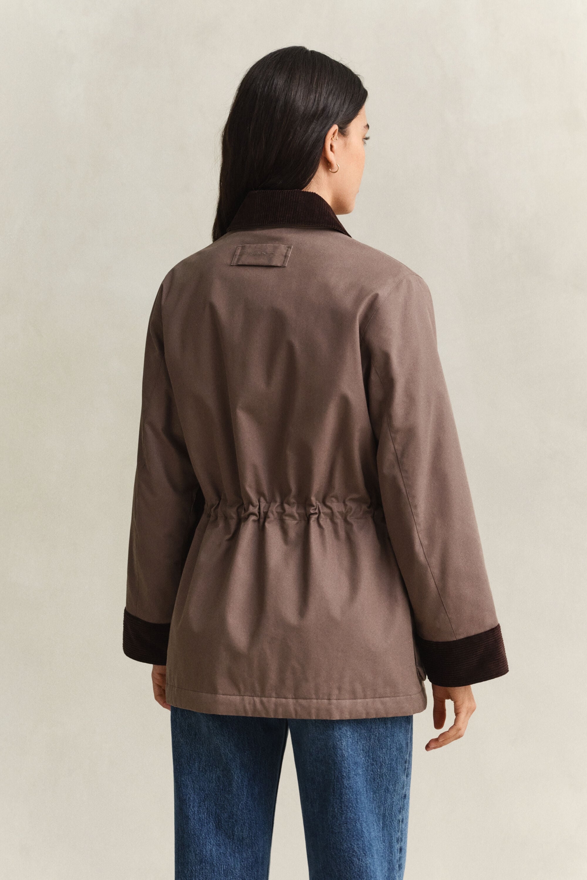 Veste cavalière cirée