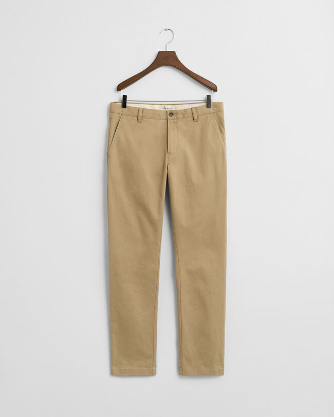 Pantalon chino slim ultra-confortable