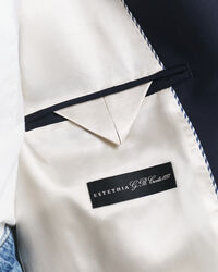 Veste blazer ultra-ample en laine Hopsack