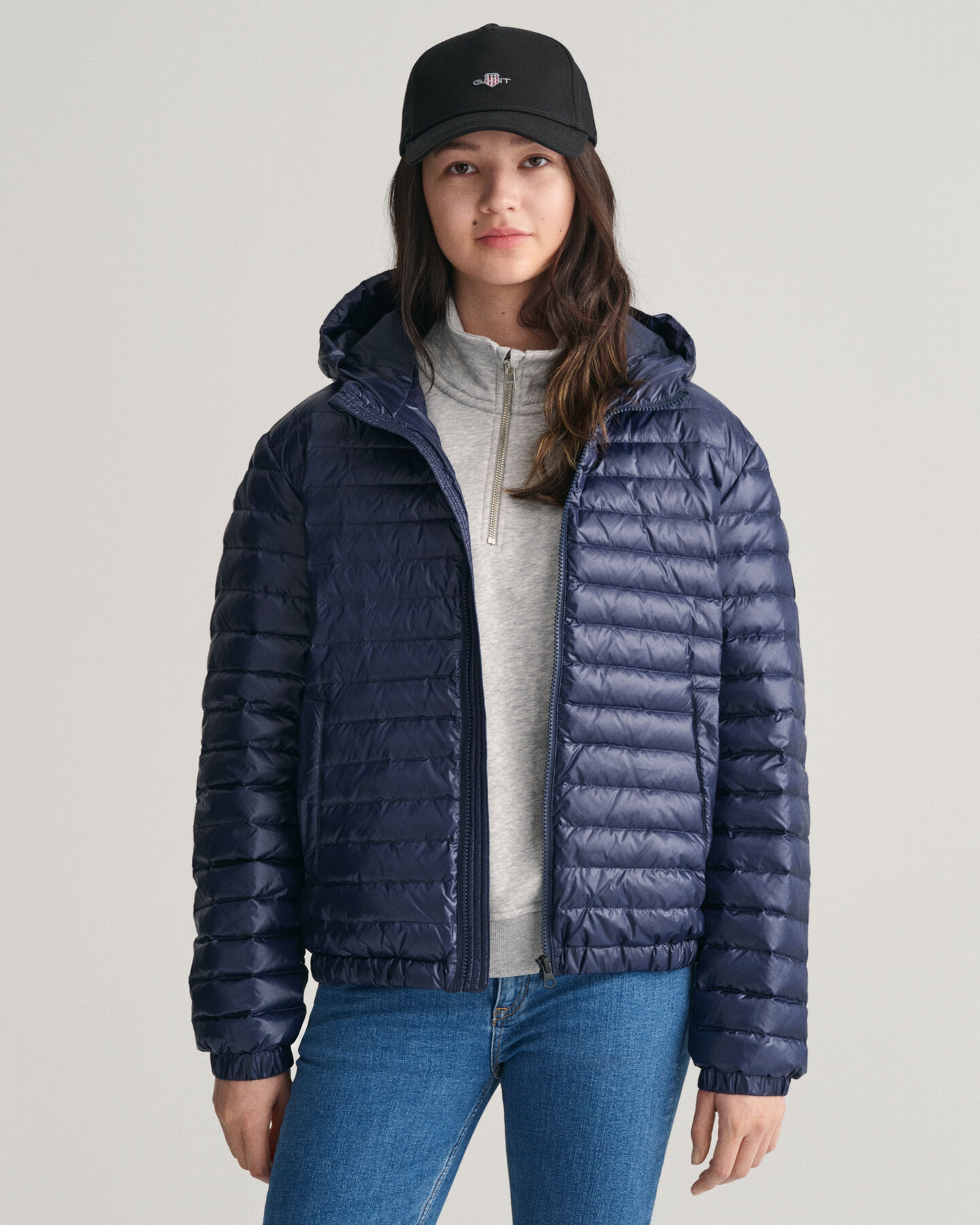 Doudoune l&eacute;g&egrave;re rembourr&eacute;e en duvet Shiny Teens