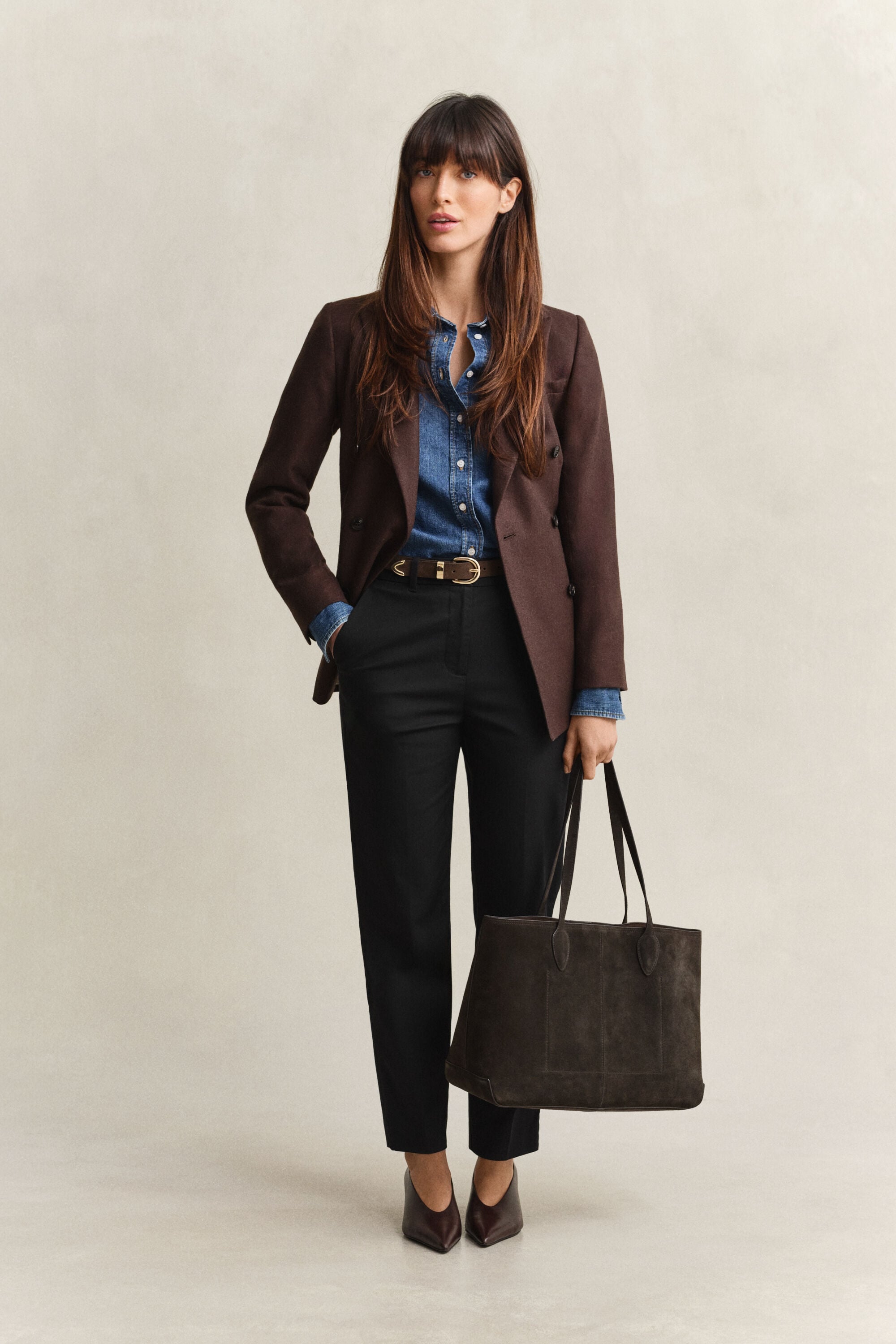 Pantalon habillé coupe slim