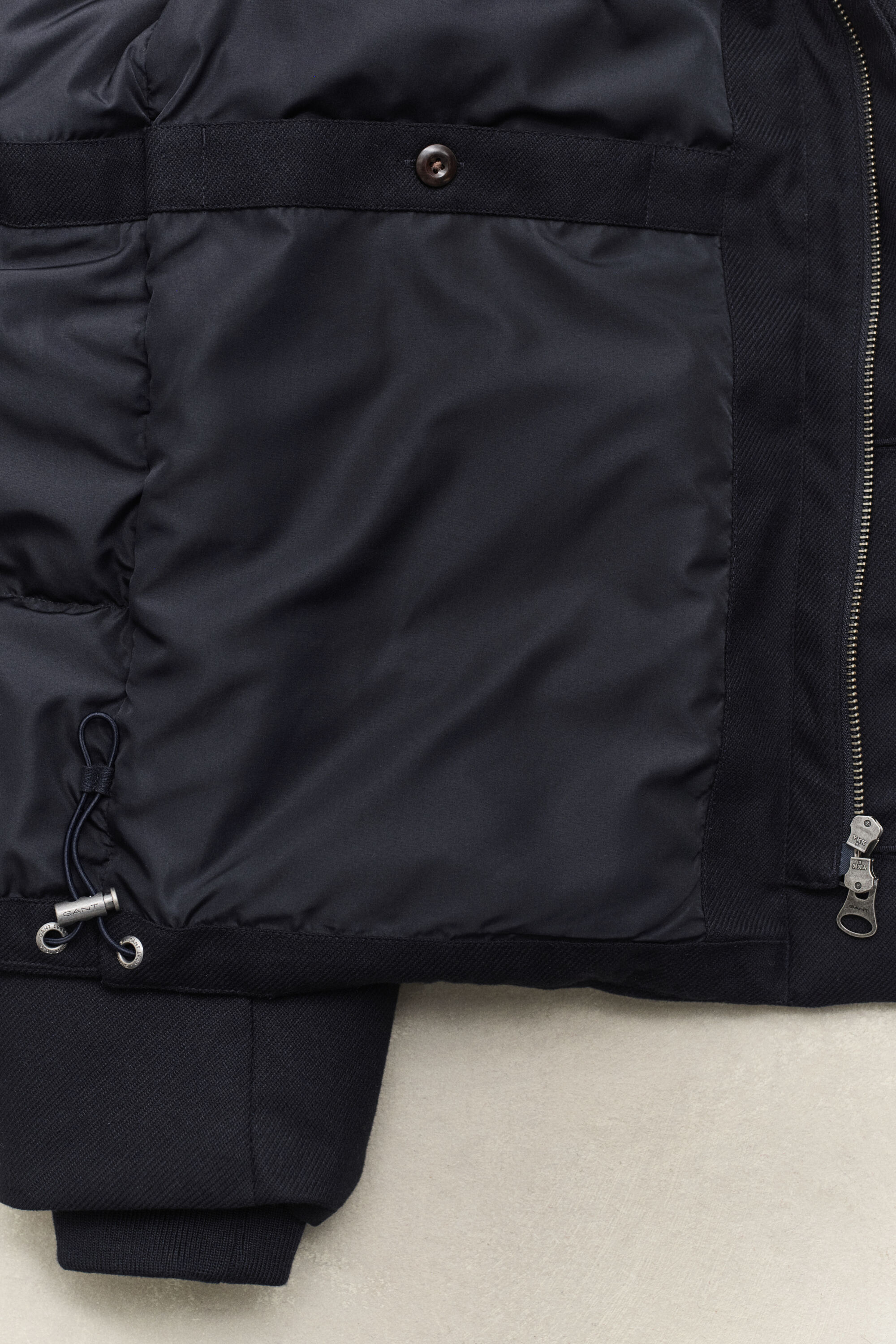 Veste matelassée en flanelle