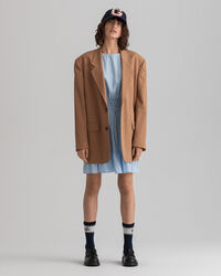 Robe à manches bouffantes Flounce