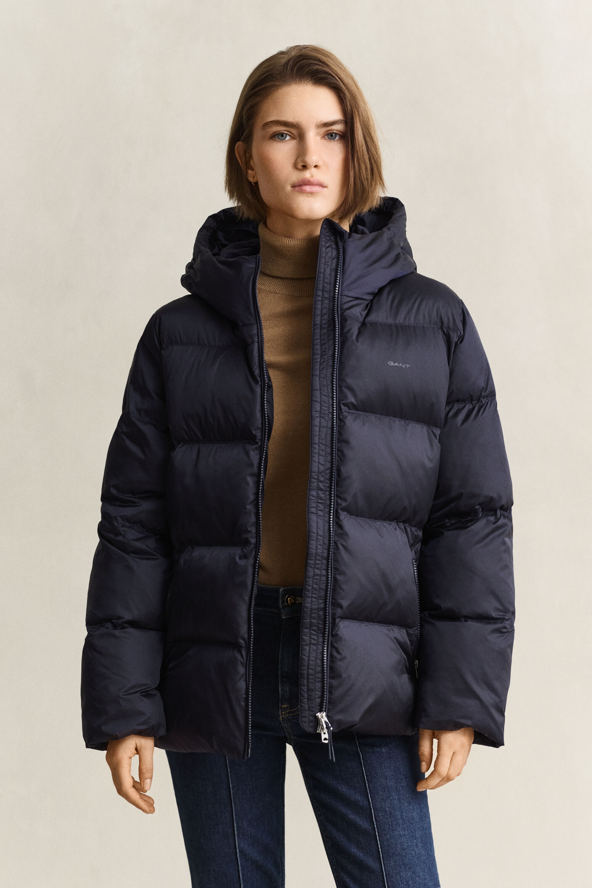 Veste matelassée mi-longue