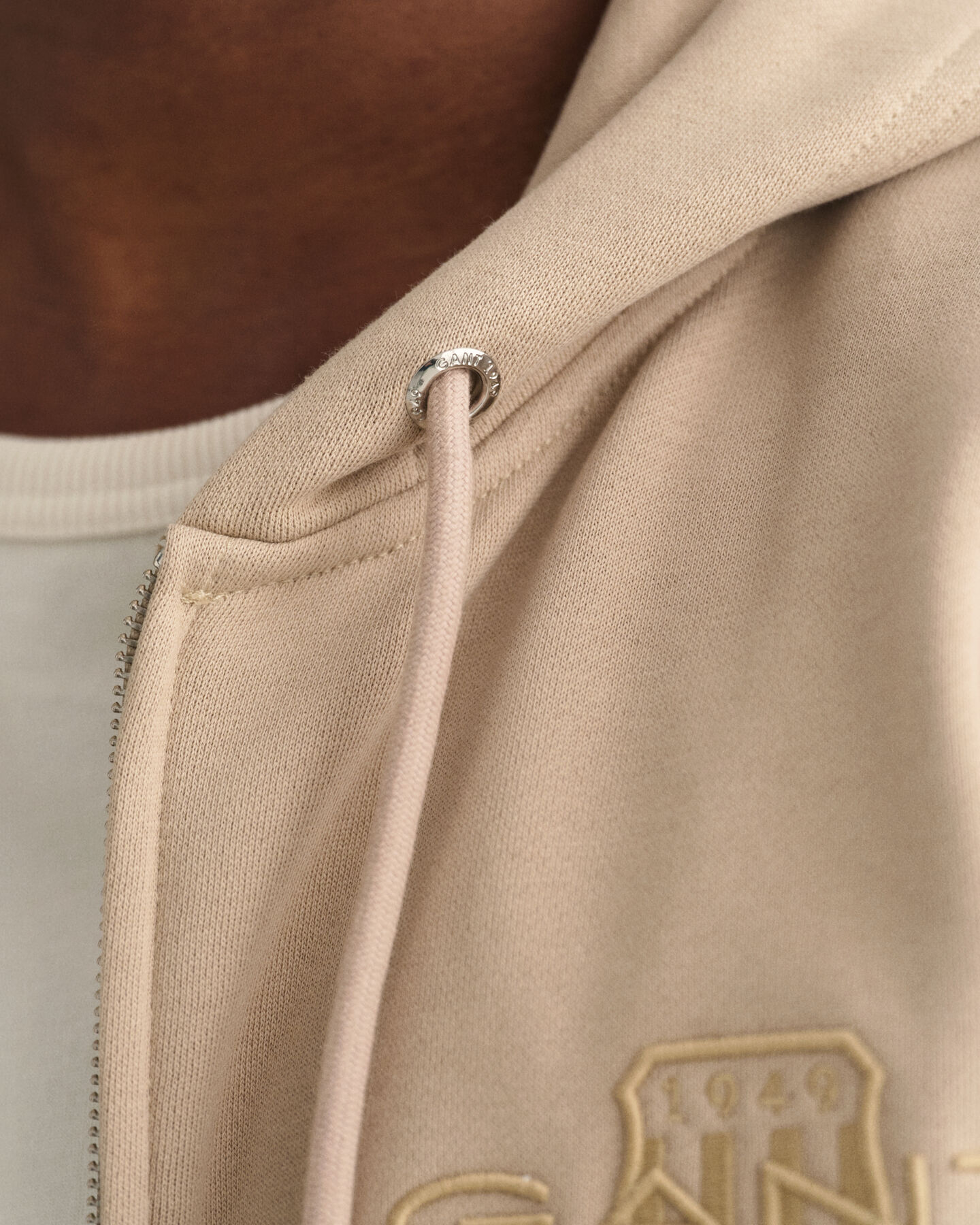 Sweat à capuche zippé Tonal Shield