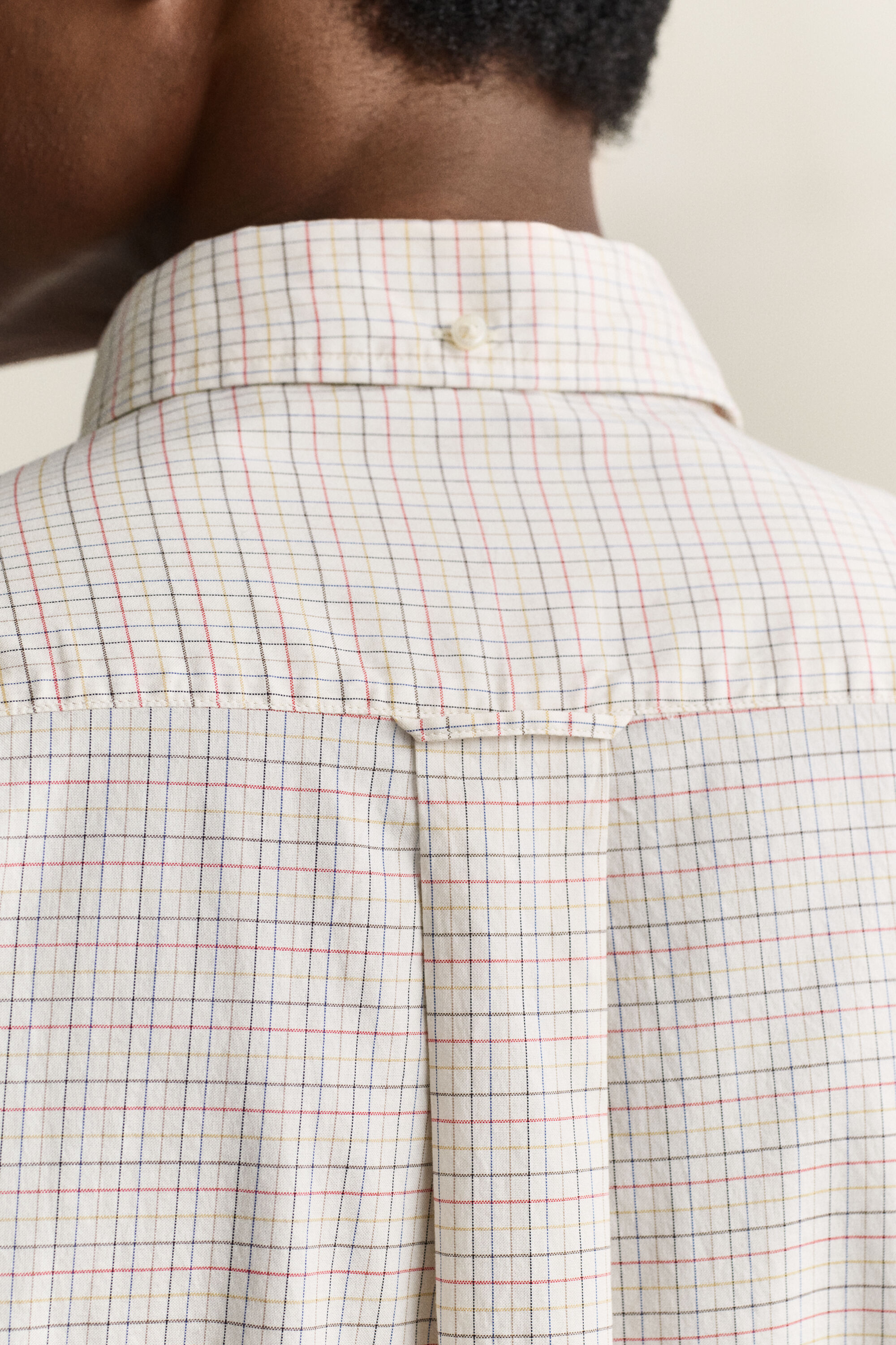 Chemise en coton Oxford à carreaux Gant x Yale