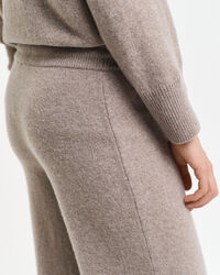 Pantalon en laine tricotée