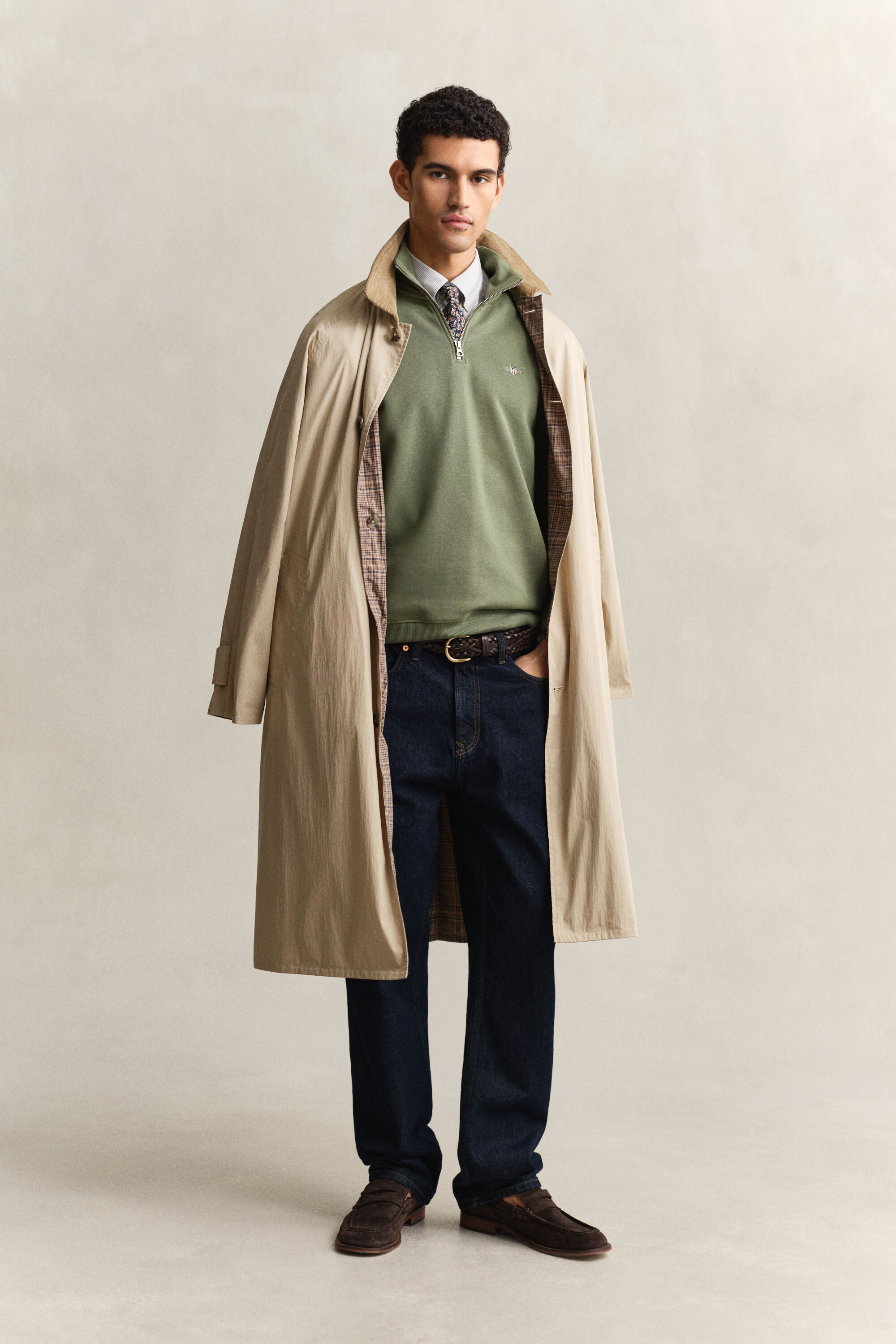 Sweat-shirt à demi-zip Shield