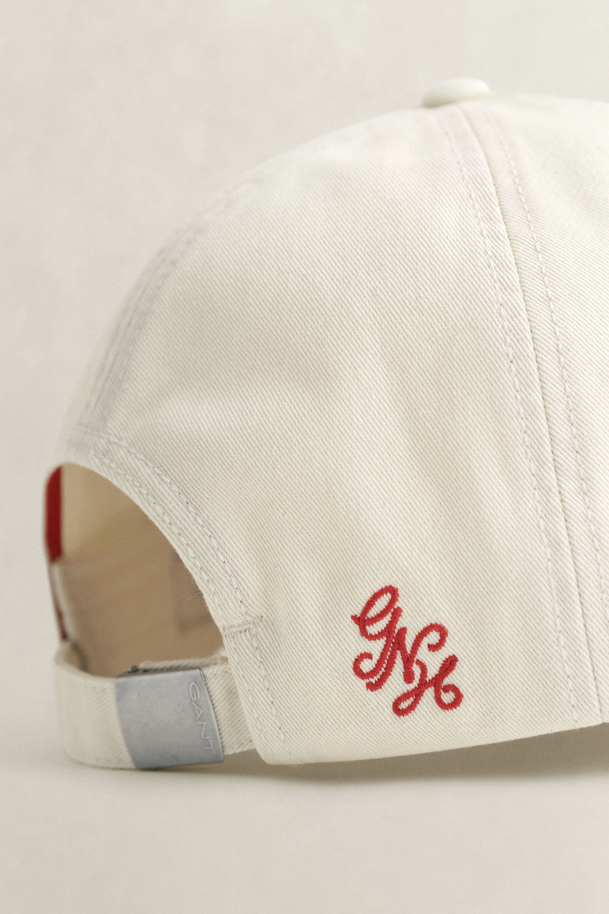 Casquette en sergé de coton avec logo