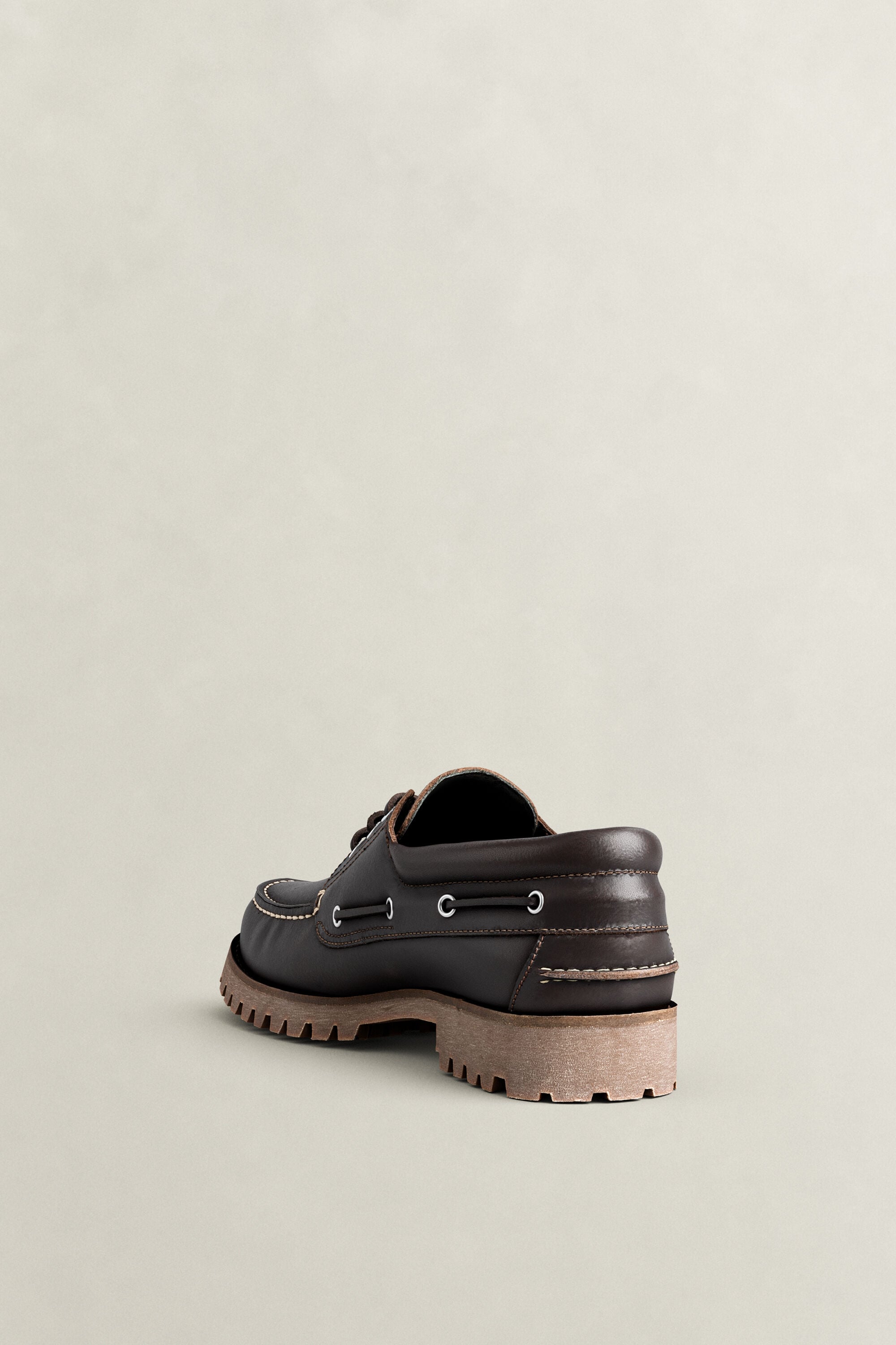 Chaussures bateau en cuir Tratton