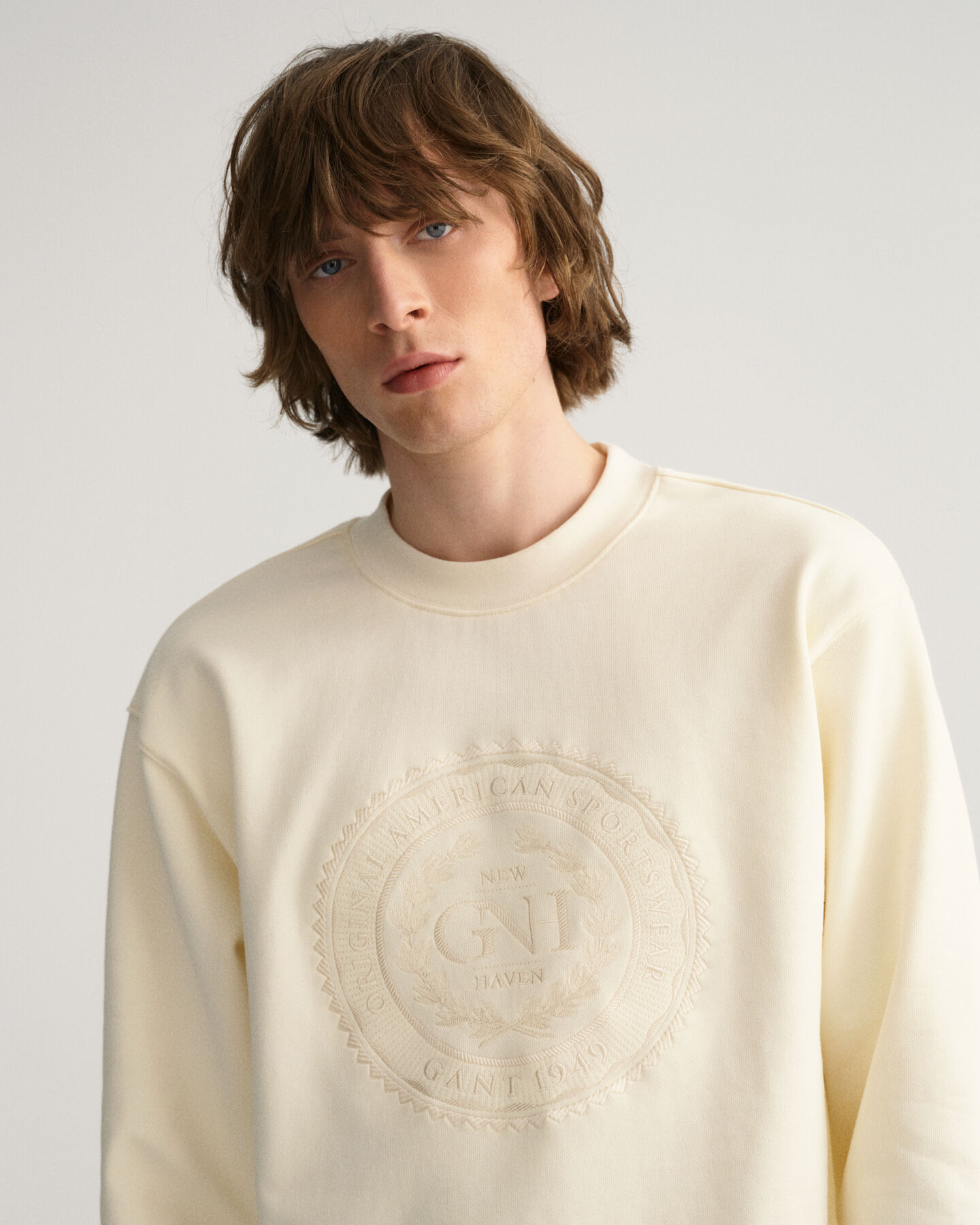 Sweat-shirt ras du cou Monogram