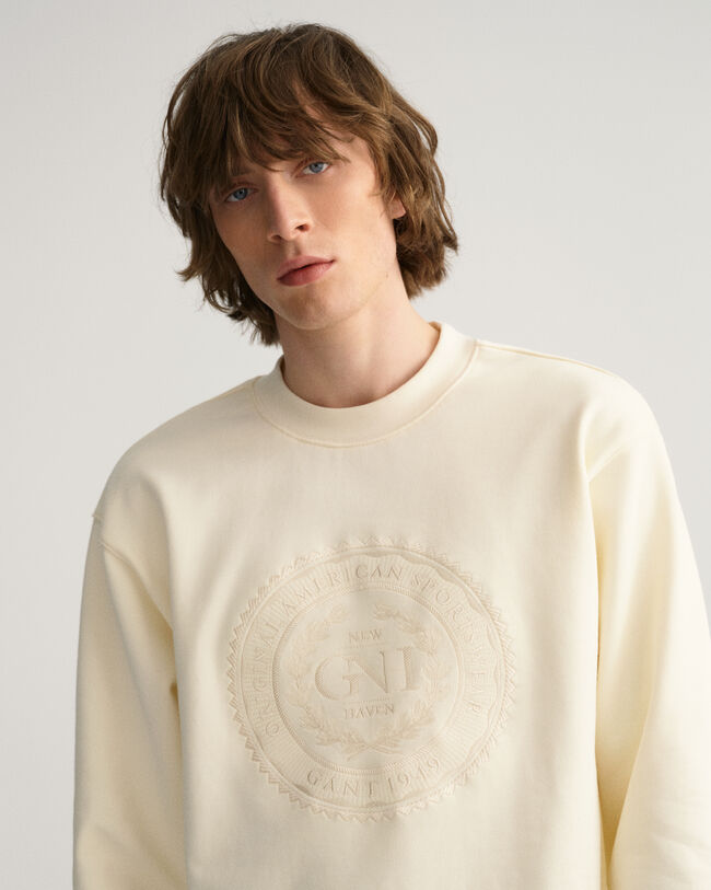 Sweat-shirt ras du cou Monogram