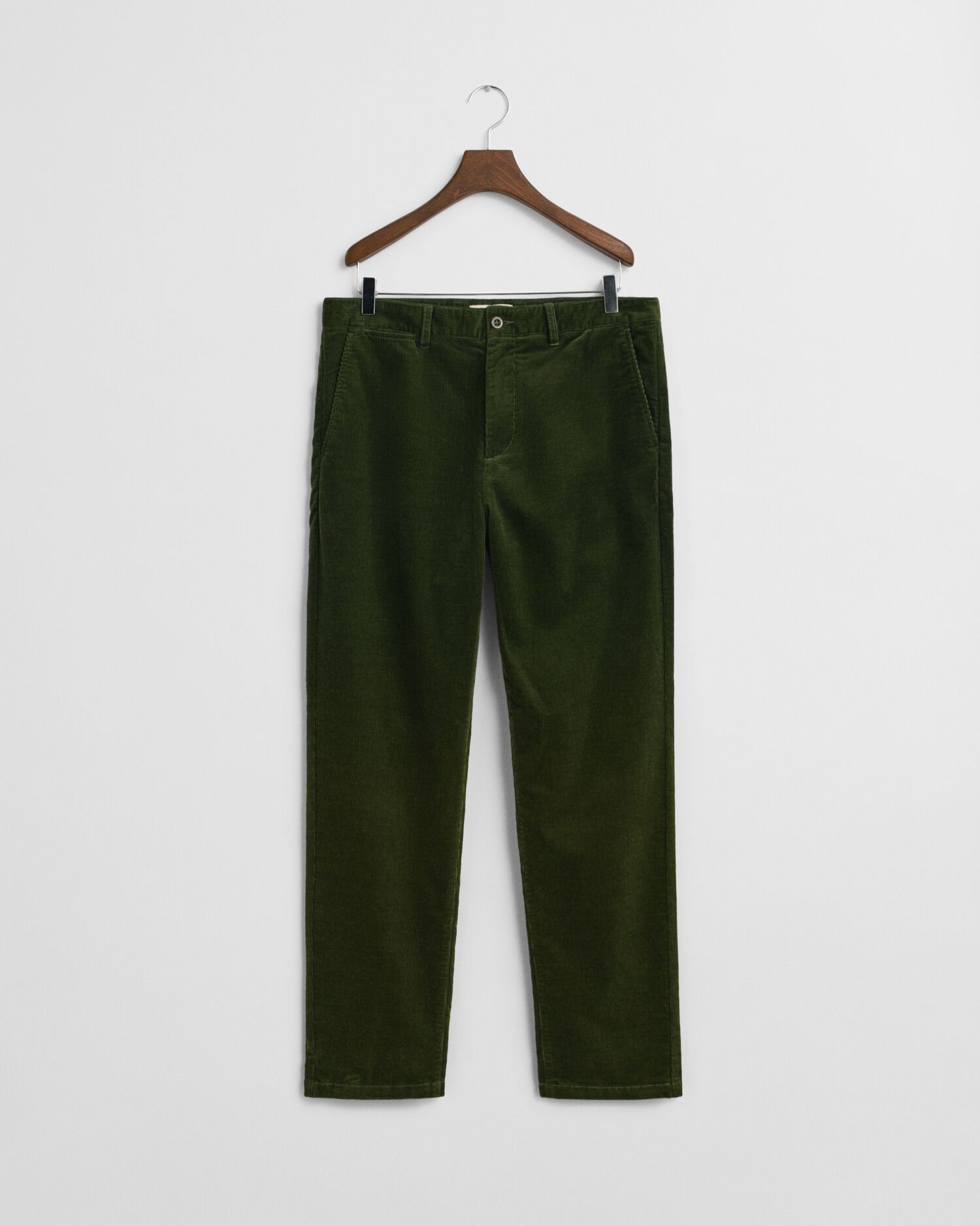 Pantalon chino regular fit en velours côtelé