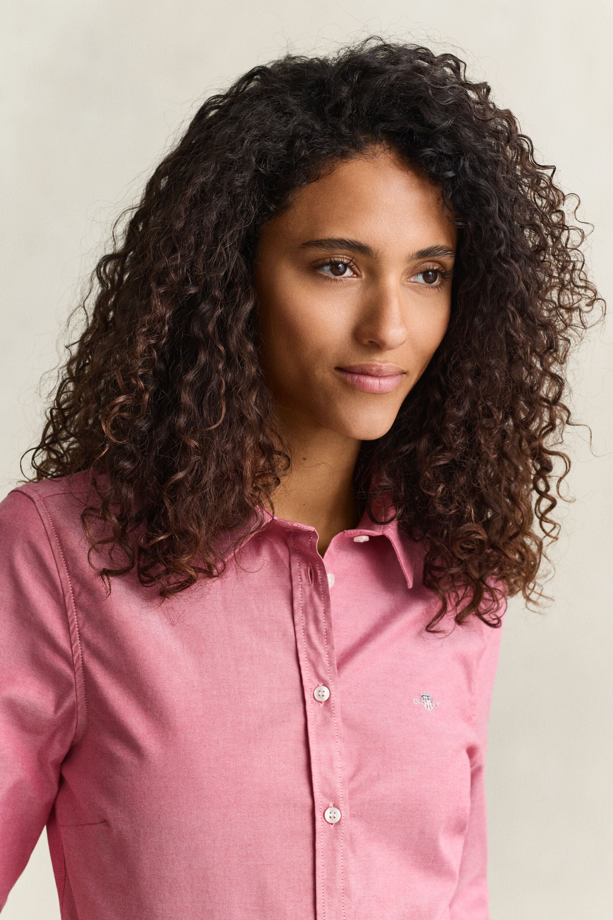 Chemise slim en coton Oxford classique extensible