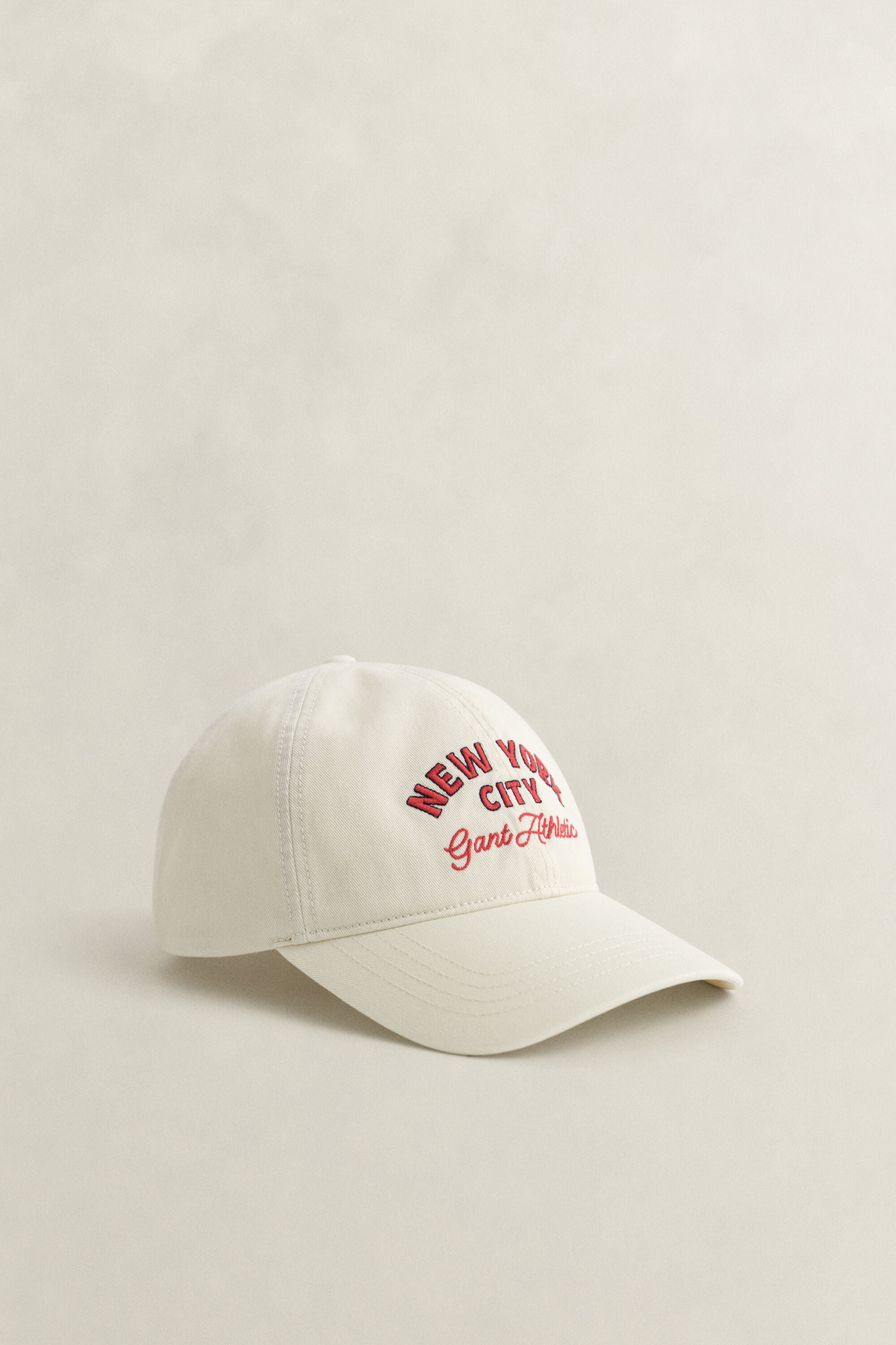 Casquette en sergé de coton avec logo