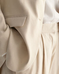 Veste blazer en lin stretch regular fit