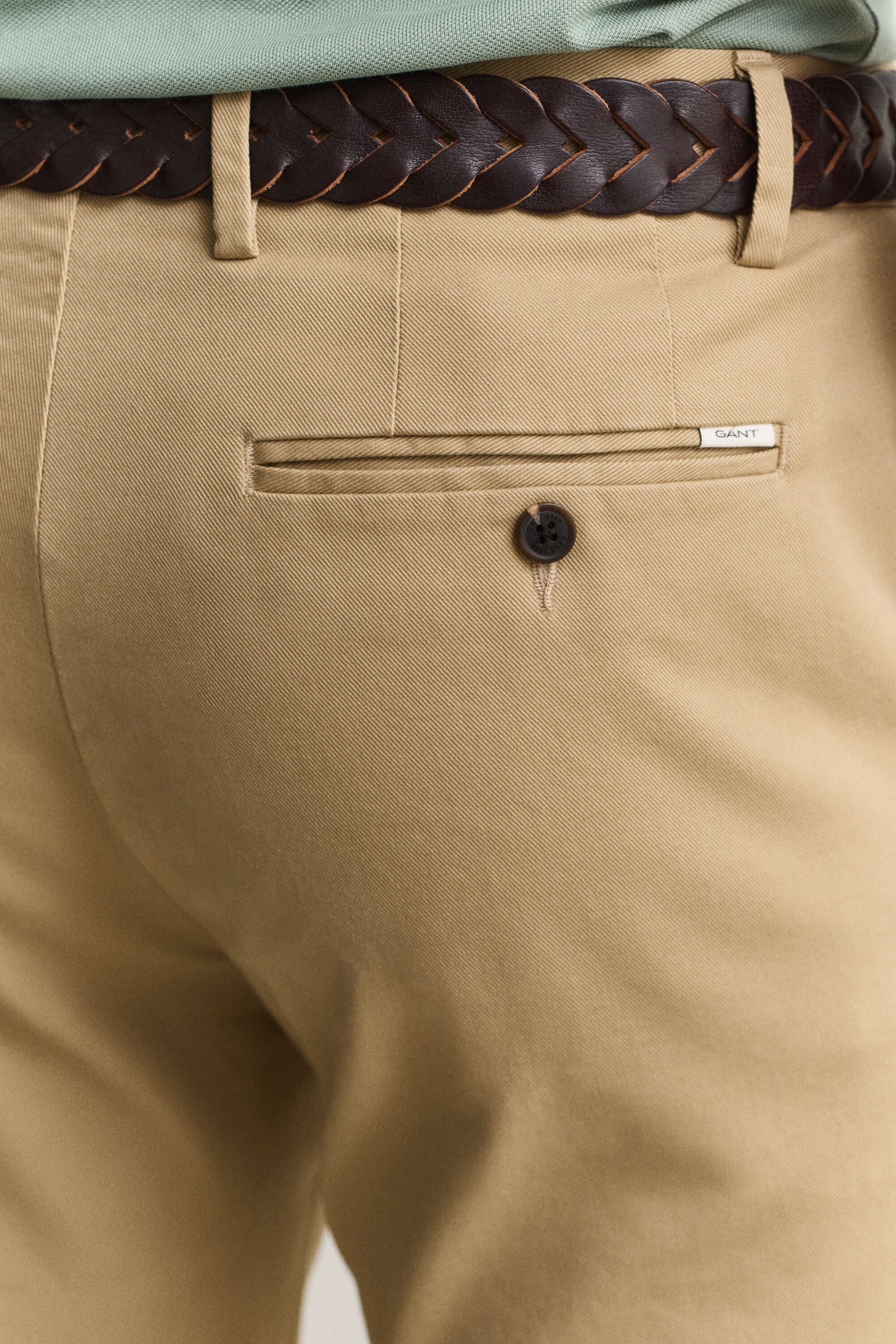 Pantalon chino slim élégant