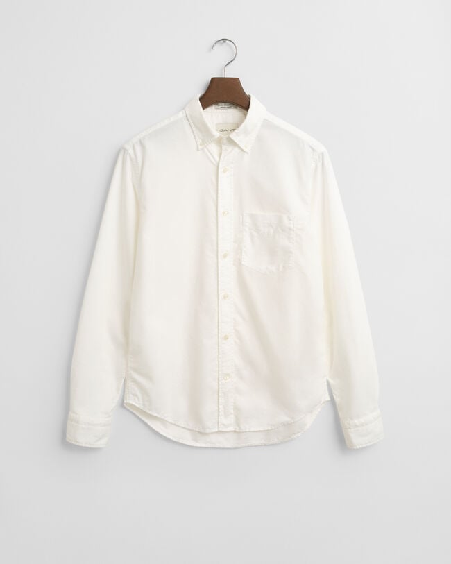 Chemise regular fit en coton Oxford teinte en pièce Archive