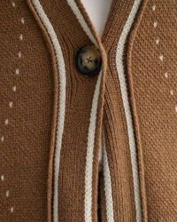 Cardigan long Argyle