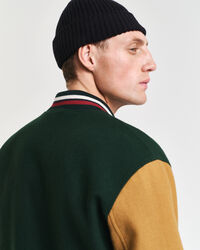 Veste Varsity de GANT en laine mélangée