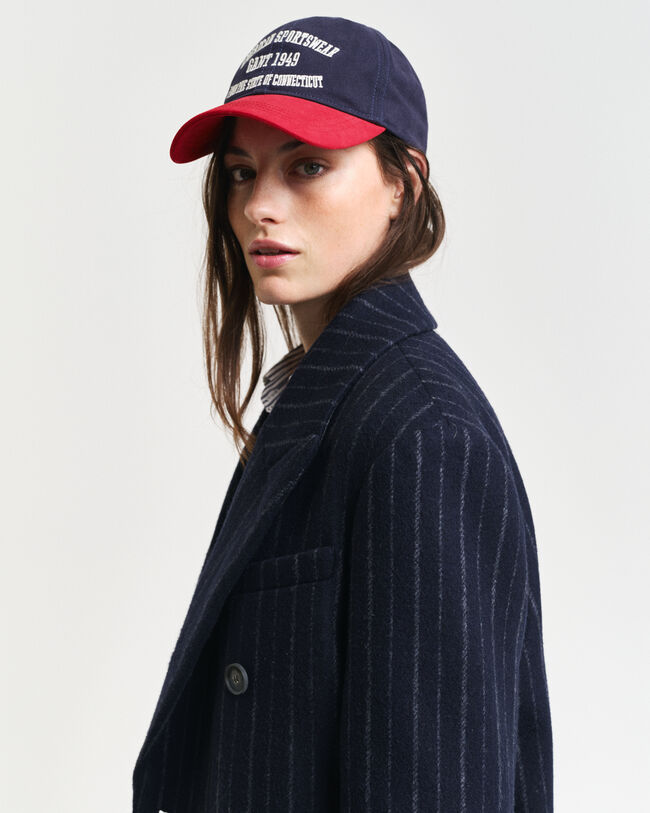 Casquette en sergé de coton brossé