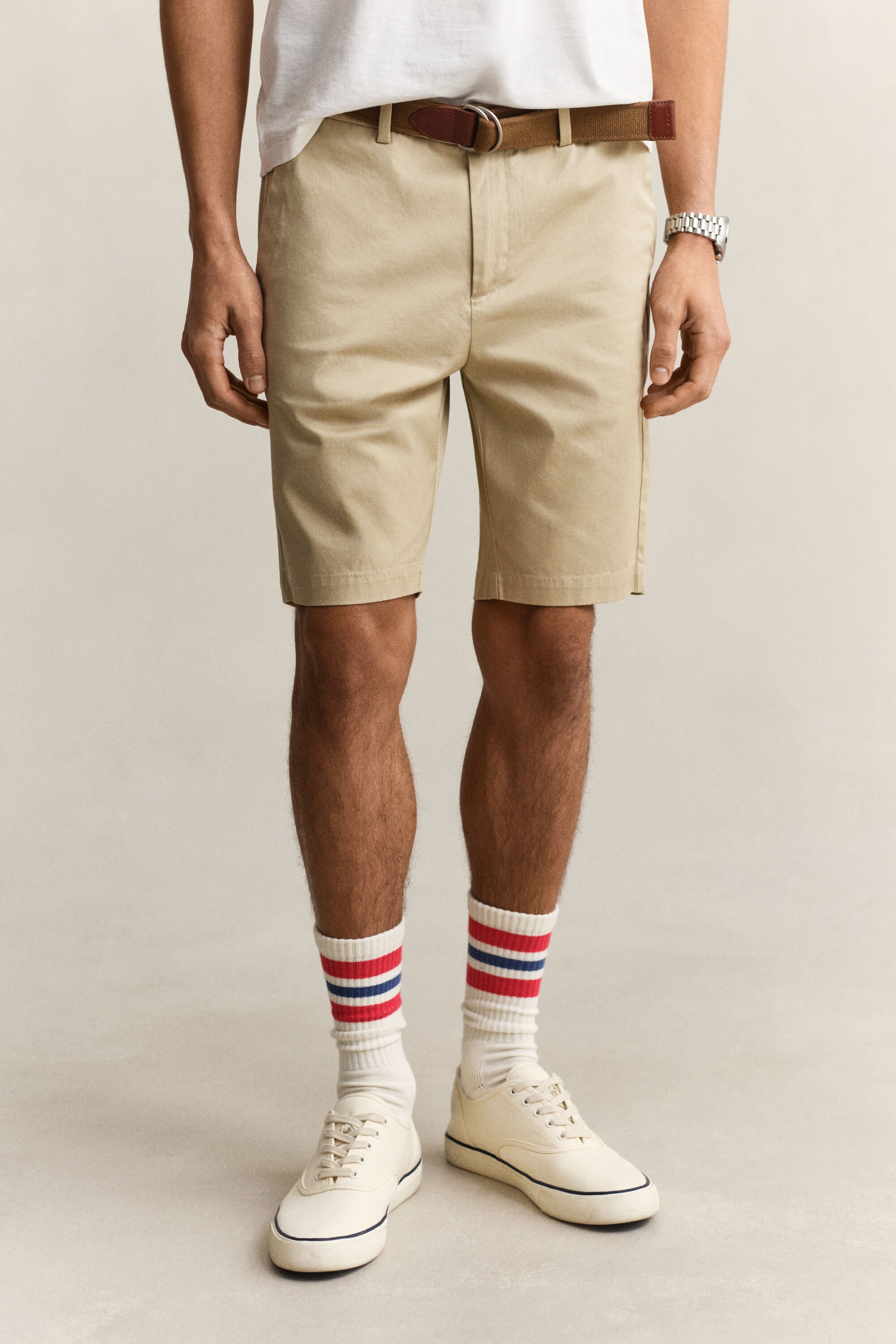 Short chino sportif