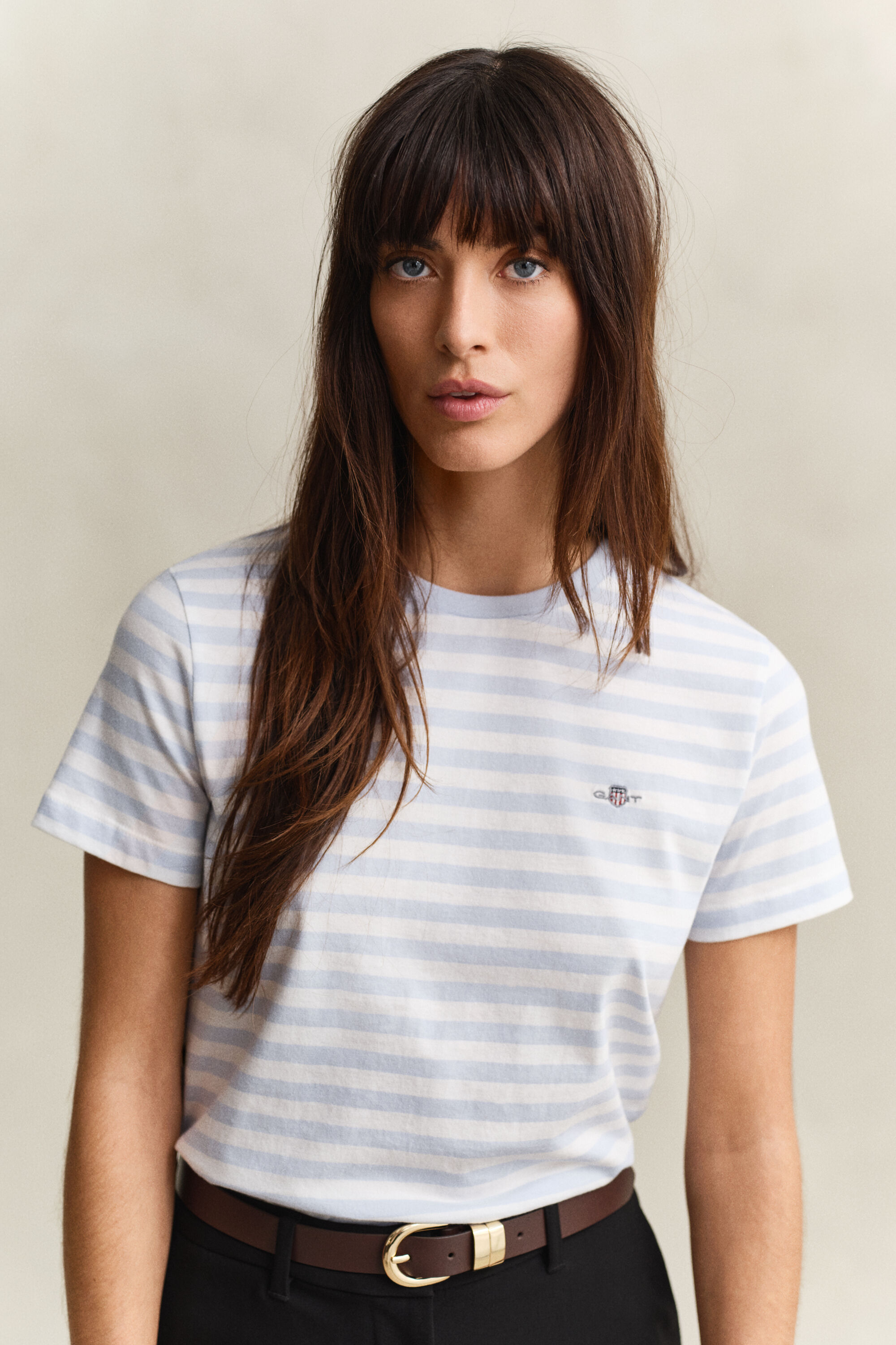 T-shirt rayé Shield