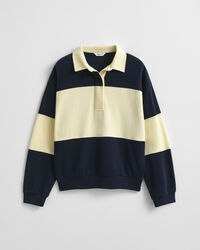 Rugger en piqué texturé à colour-block