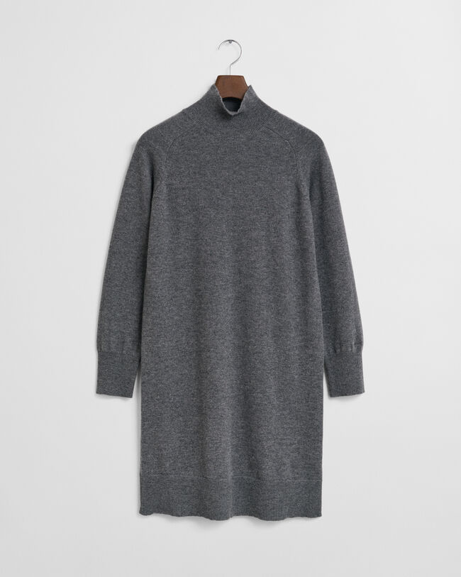 Robe en maille de laine d'agneau ultrafine