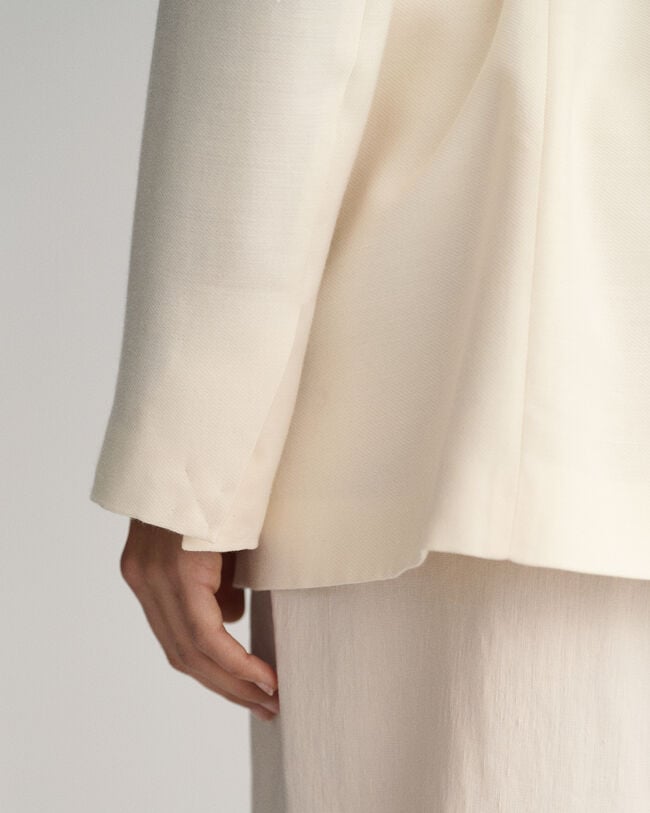 Veste blazer regular fit avec ceinture Fluid