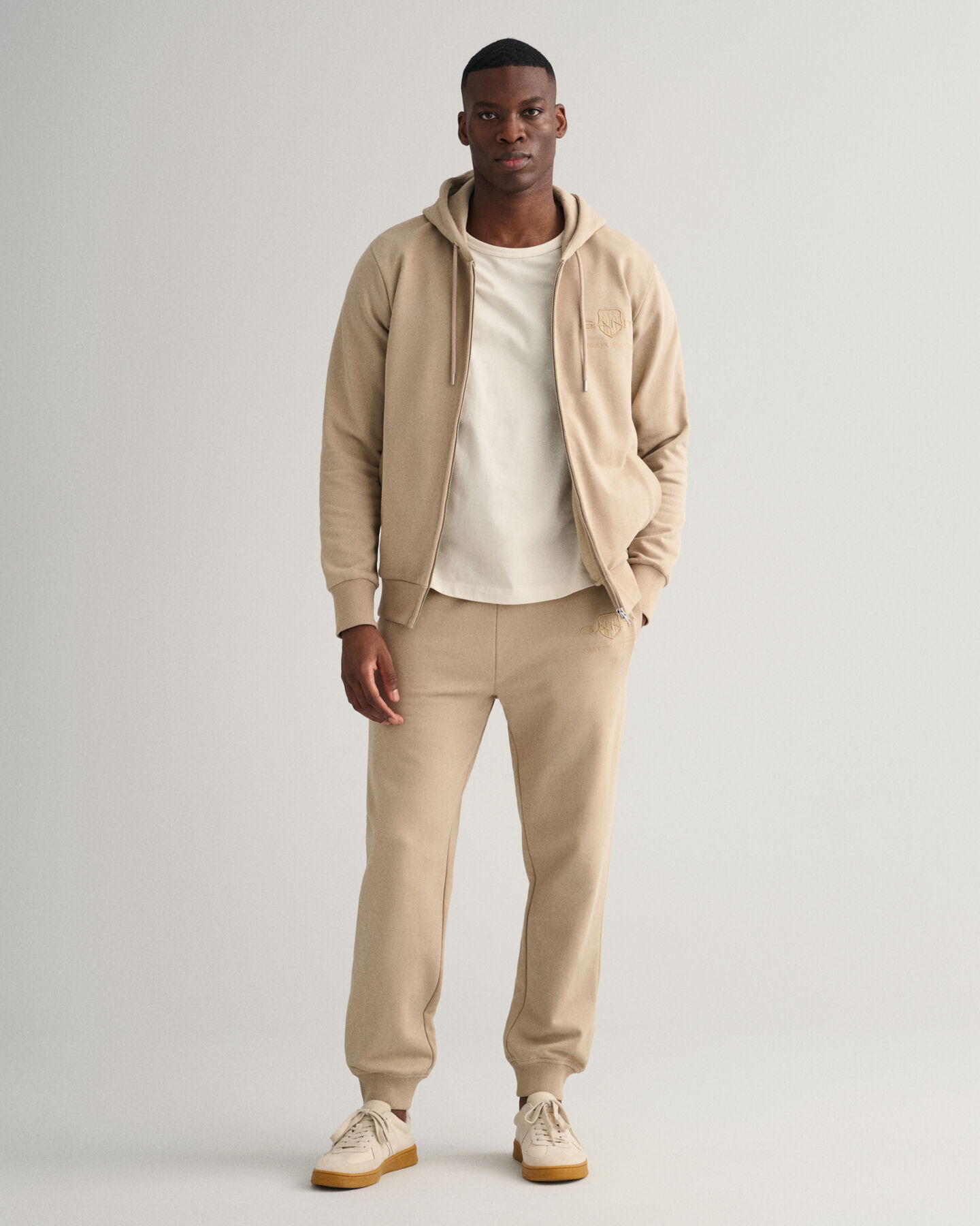 Sweat à capuche zippé Tonal Shield