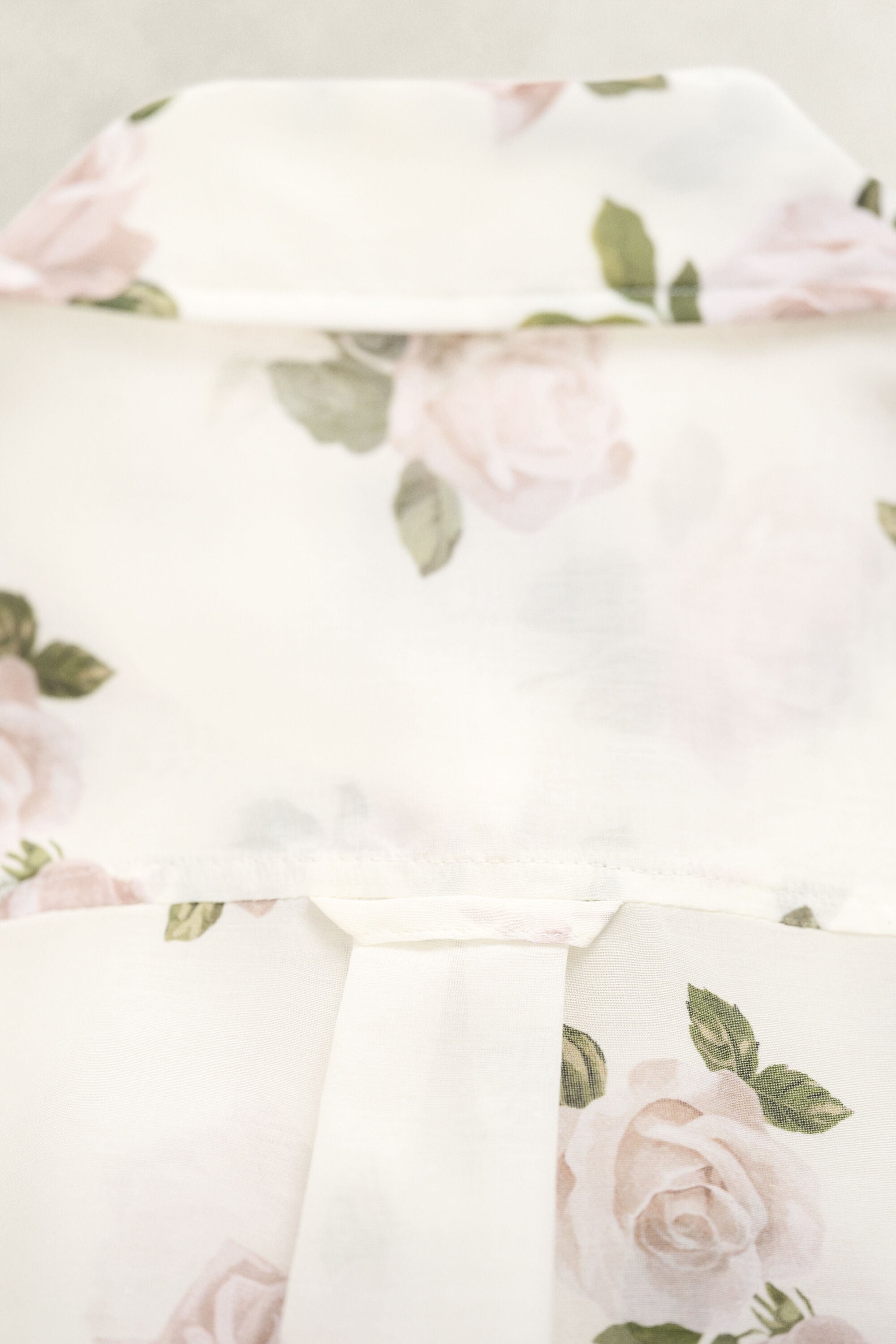 Chemise en coton et soie