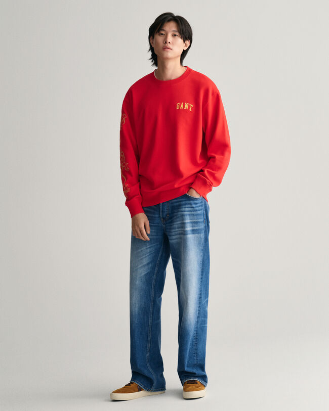 Sweat-shirt ras du cou Dragon Crest