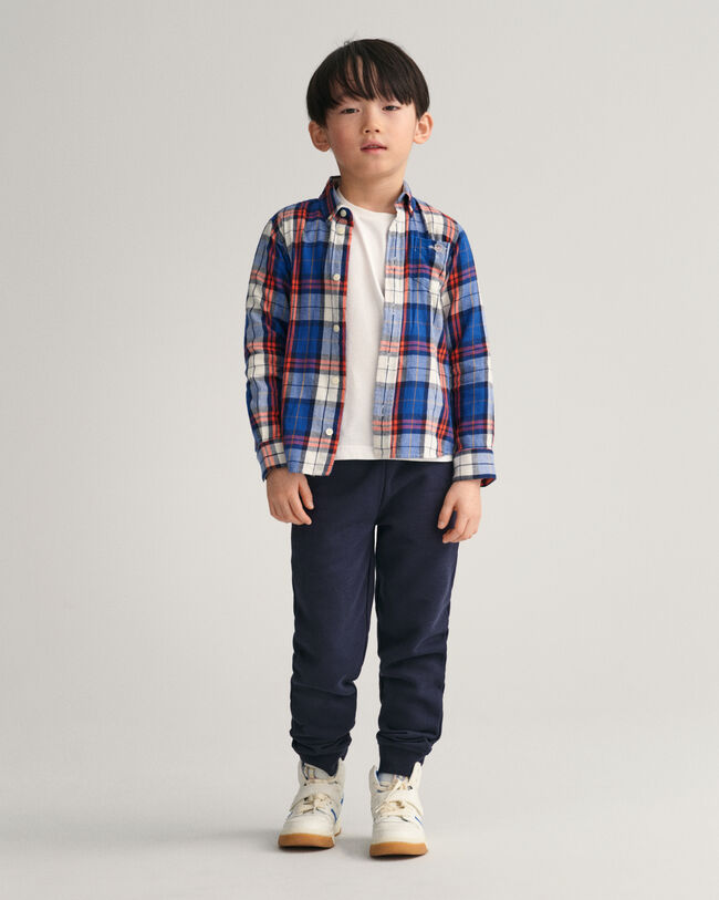 Chemise regular fit en flanelle à carreaux Kids