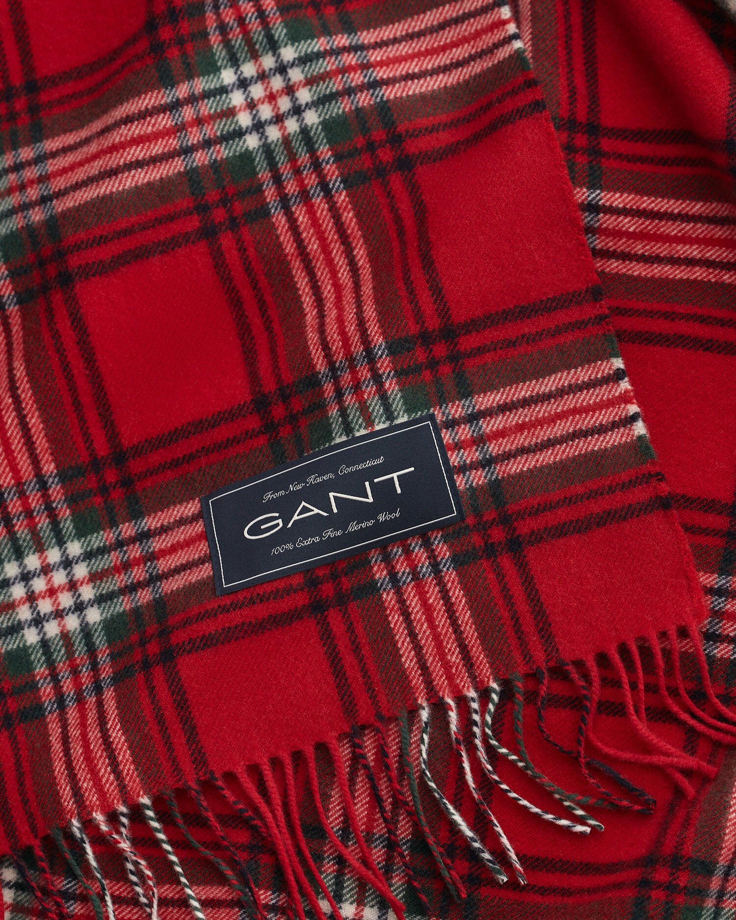 Jeté de lit en laine mérinos extra-fine