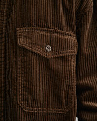 Surchemise en velours côtelé