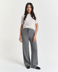 Pantalon en laine tricotée