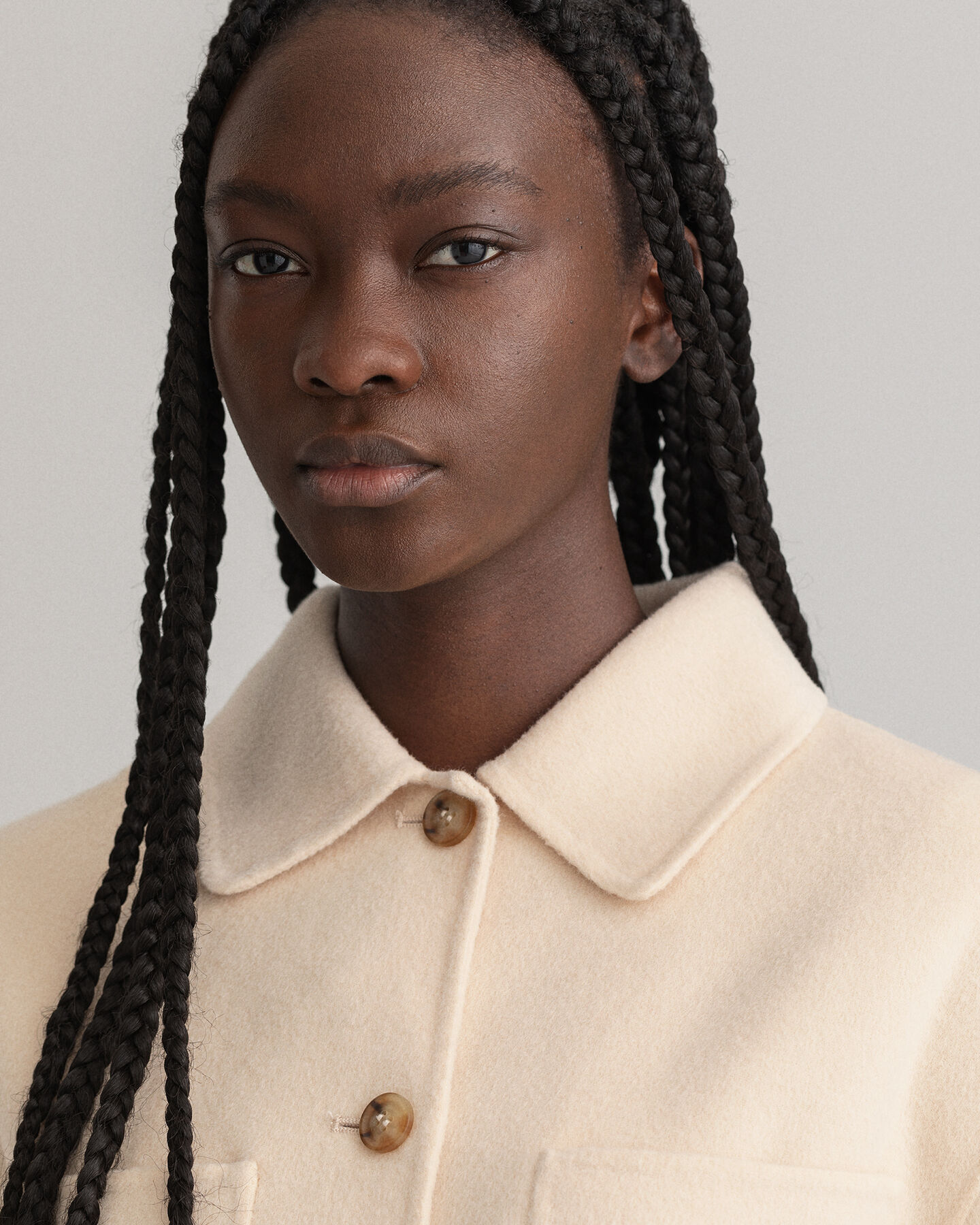 Veste-chemise cousue main