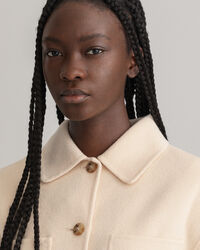 Veste-chemise cousue main